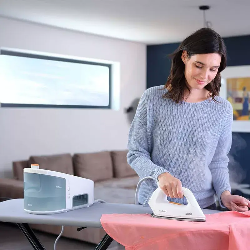 Braun CareStyle 3 IS3132WH 2400 W 2 L EloxalPlus žehliaca plocha oranžová, biela