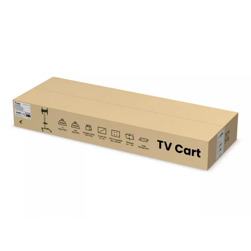 Multimediálny vozík Equip 32–55 inch univerzálny TV vozík