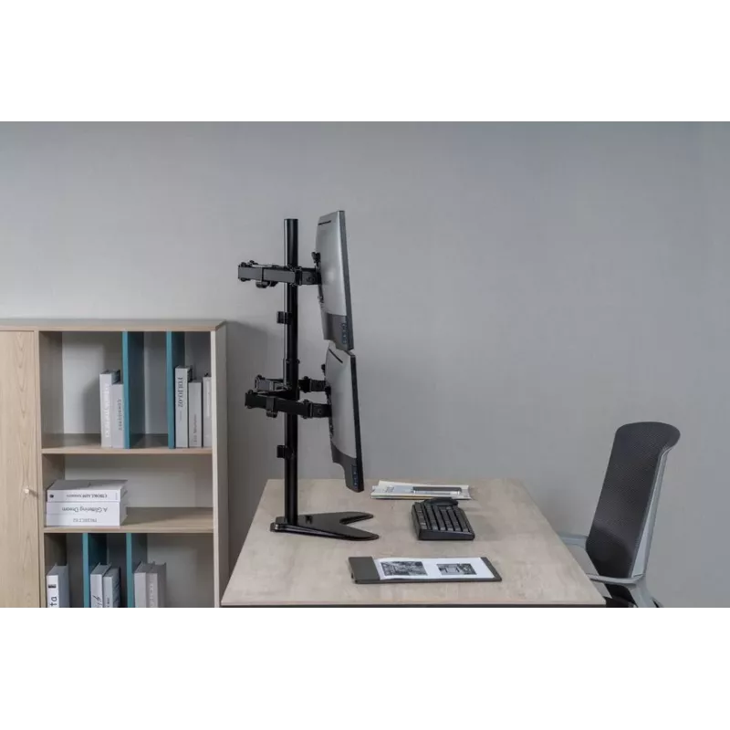 Equip 17 inch-32 inch nastaviteľný stojan na stôl pre štyri monitory