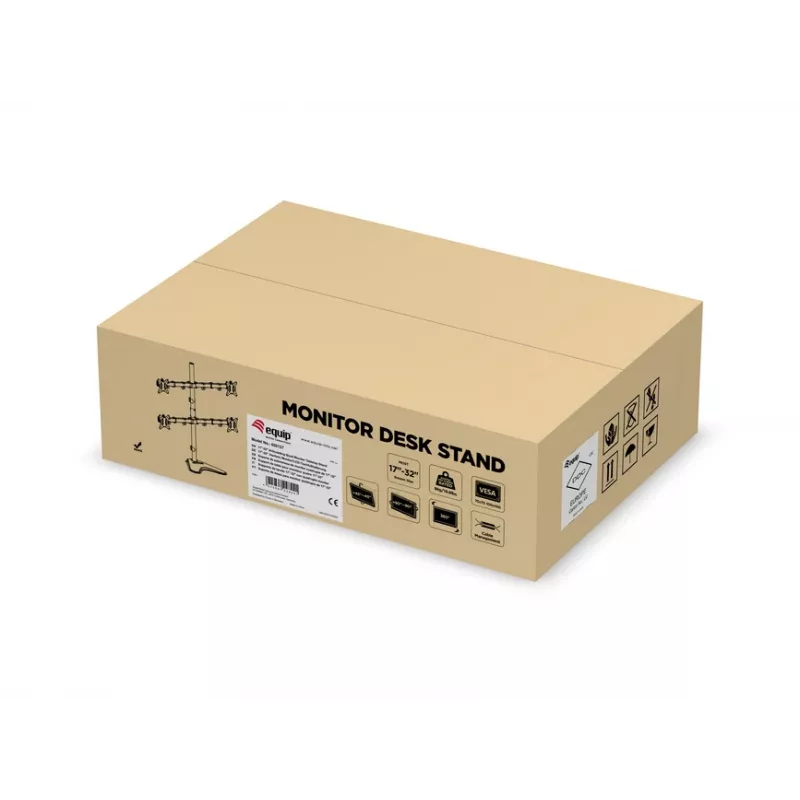 Equip 17 inch-32 inch nastaviteľný stojan na stôl pre štyri monitory