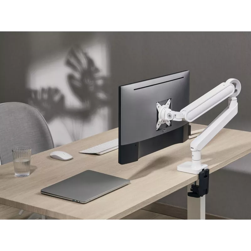 Equip 17-35 palcový prémiový stolový držiak na monitor, biely