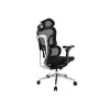 Equip ergonomická prémiová kancelárska stolička s opierkou hlavy a podrúčkami, čierna