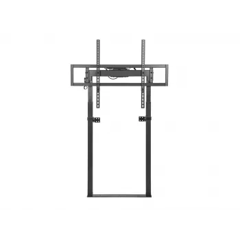 Equip 55-100 palcový pevný motorizovaný nástenný držiak, 139,7 cm (55 palcov), 2,54 m (100 palcov), 200 x 200 mm, 800 x 600 mm, hliník, plast, nehrdzavejúca oceľ, čierna