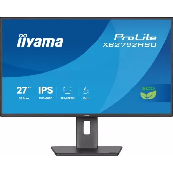 iiyama ProLite XB2792HSU-B1 počítačový monitor 68,6 cm (27 palcov) 1920 x 1080 pixelov Full HD LED čierny