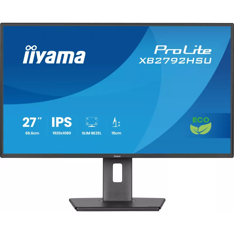 iiyama ProLite XB2792HSU-B1 počítačový monitor 68,6 cm (27 palcov) 1920 x 1080 pixelov Full HD LED čierny