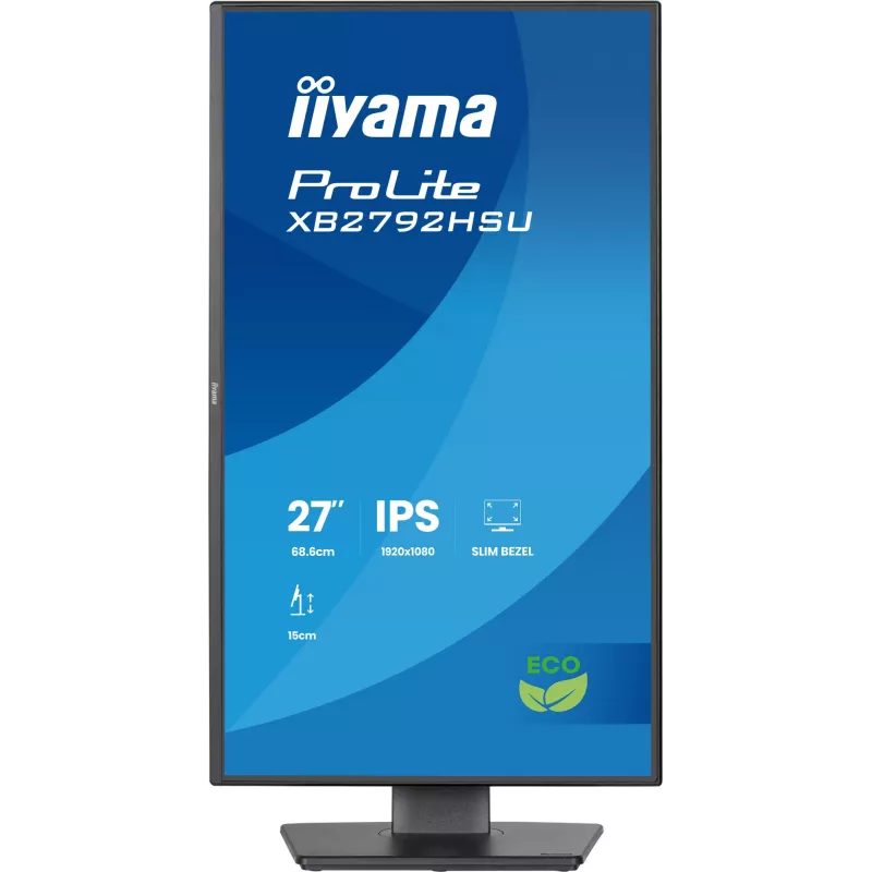 iiyama ProLite XB2792HSU-B1 počítačový monitor 68,6 cm (27 palcov) 1920 x 1080 pixelov Full HD LED čierny