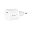 Equip 1-portová 20W USB-C PD nabíjačka, 25 ks/balenie, interiér, AC, 12 V, biela