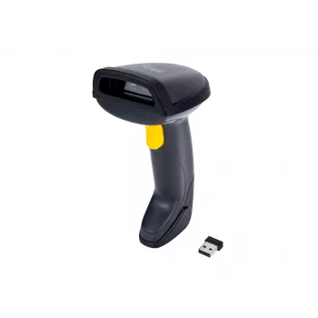 Equip bezdrôtový 2D dual-mode 2,4GHz + Bluetooth čítačka čiarových kódov, so stojanom