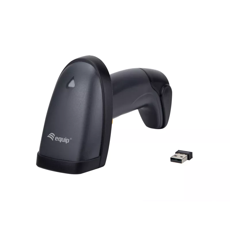 Equip bezdrôtový 2D dual-mode 2,4GHz + Bluetooth čítačka čiarových kódov, so stojanom