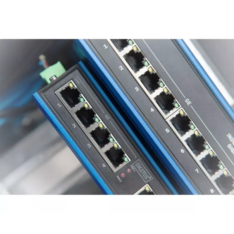 Neupravovaný switch Digitus DN-651119 8 portov Gigabit Ethernet