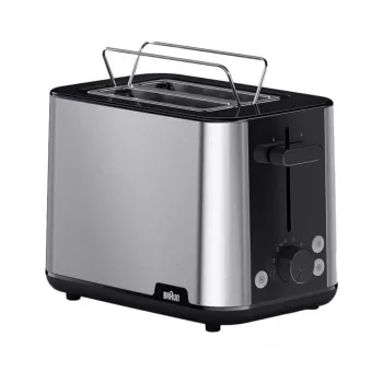 Braun HT101BI-HT1510BK 8 2 plátky 900 W čierna, nehrdzavejúca oceľ