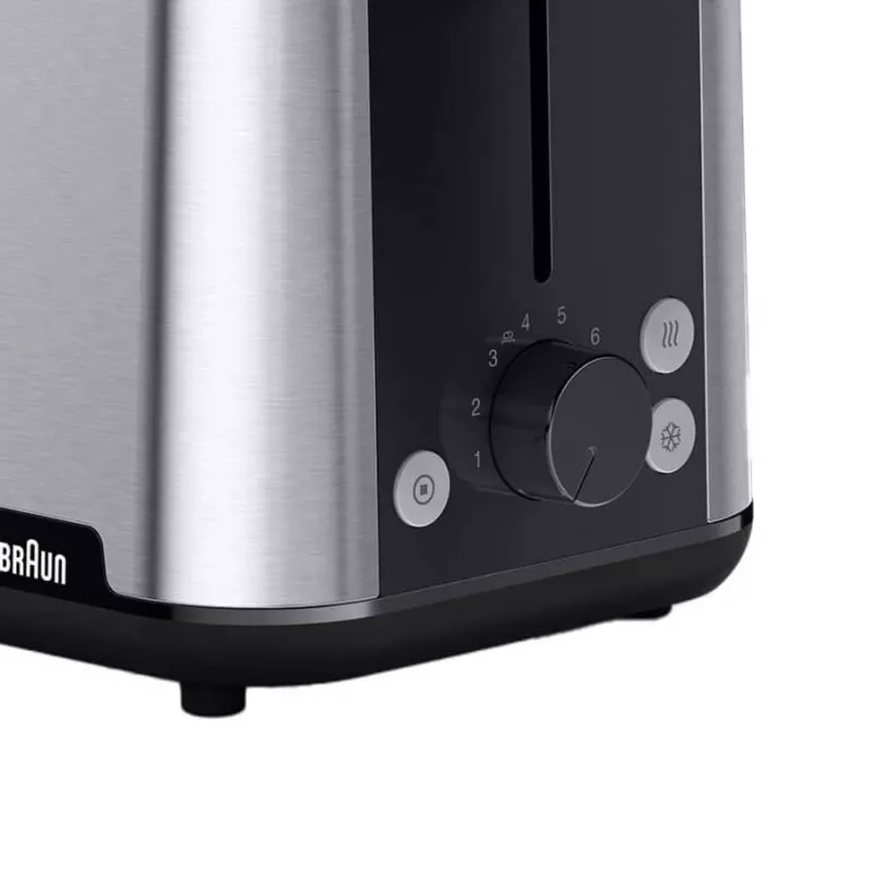Braun HT101BI-HT1510BK 8 2 plátky 900 W čierna, nehrdzavejúca oceľ