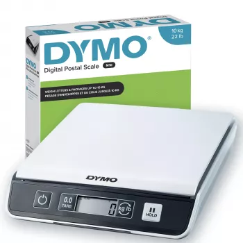 DYMO M10 digitálna váha na balíky a zásielky | kapacita do 10 kg | 20 cm x 20 cm