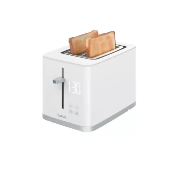 Hriankovač Tefal Sense TT6931 — 2 plátky, 850 W, biela, 7 stupňov opečenia, LED displej