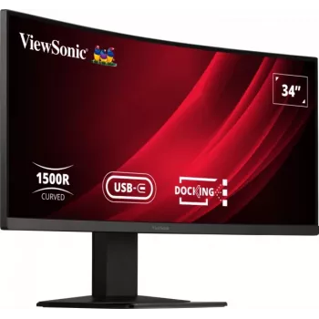 Viewsonic displej VG3419C počítačový monitor 86,4 cm (34 palcov) 3440 x 1440 pixelov UltraWide Quad HD LED čierna