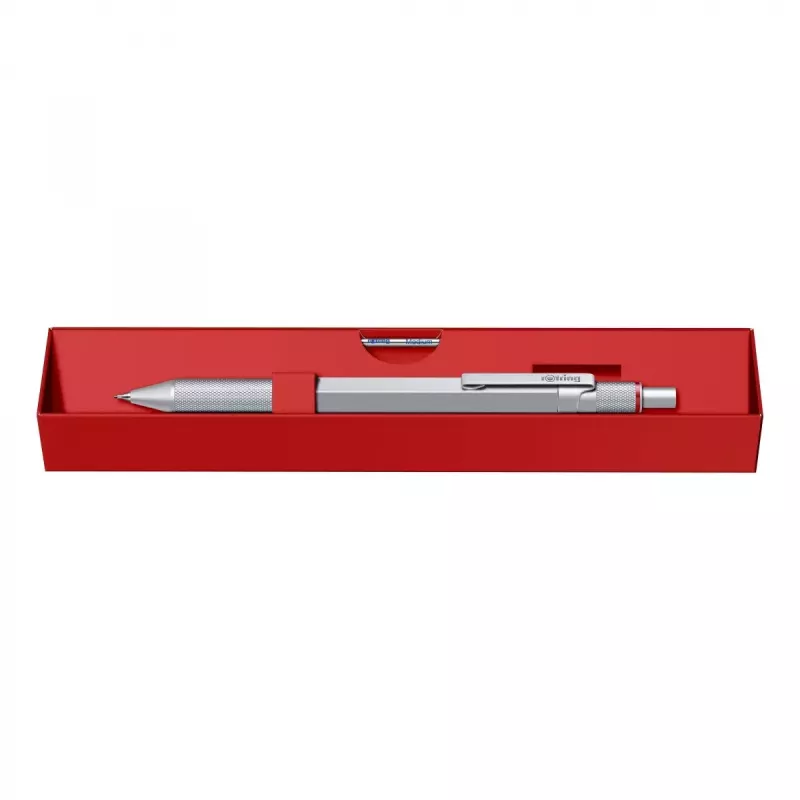 Rotring 600 Multipen 3 v 1 2164109, strieborný