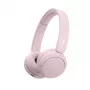 Sony WHCH520P.CE7, bezdrôtové, 20 - 20000 Hz, telefonovanie/hudba, 147 g, headset, ružová