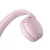 Sony WHCH520P.CE7, bezdrôtové, 20 - 20000 Hz, telefonovanie/hudba, 147 g, headset, ružová