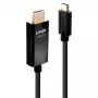 Lindy 1m USB-C na HDMI 4K60 adaptérový kábel s HDR