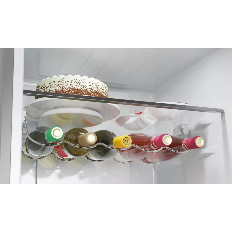 Haier 3D 60 Séria 5 HTW5620DNMG voľne stojaca 414 L strieborná