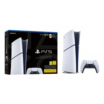 Sony PlayStation 5 Digital Edition (Slim) 825 GB Wi-Fi čierna, biela