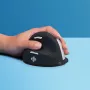 R-Go Tools ergonomická myš R-Go HE Break so softvérom pre prestávky, veľká (veľkosť ruky ≥ 185 mm), pre ľavákov, Bluetooth, čierna
