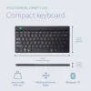 R-Go Tools ergonomická klávesnica R-Go Compact Break, kompaktná klávesnica so softvérom pre prestávky, QWERTY (US), Bluetooth, čierna