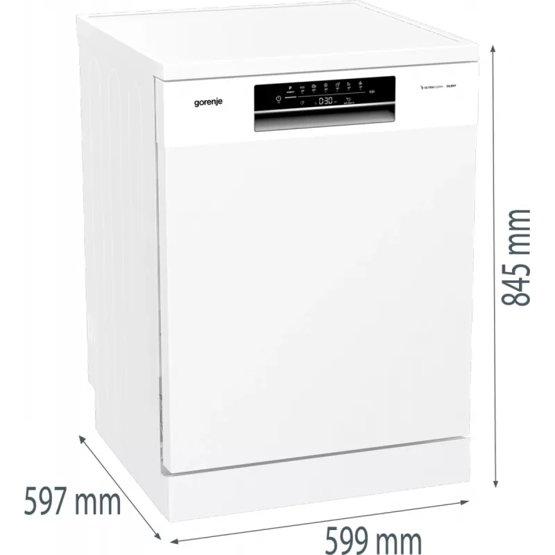 Gorenje GS642E90W voľne stojaca 13 súprav riadu