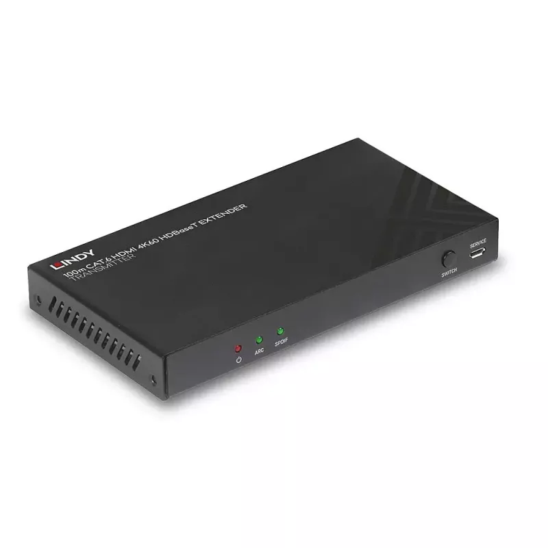 Lindy 100m Cat.6 HDMI 4K60, audio, IR a RS-232 HDBaseT vysielač