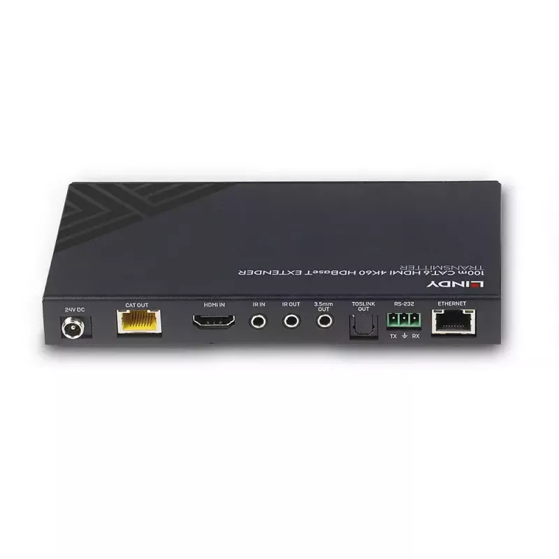 Lindy 100m Cat.6 HDMI 4K60, audio, IR a RS-232 HDBaseT vysielač
