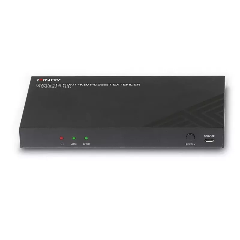 Lindy 100m Cat.6 HDMI 4K60, audio, IR a RS-232 HDBaseT vysielač