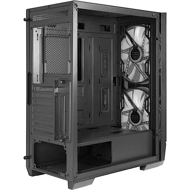 PC skriňa Inter-Tech IT-3503 Airstream Tower čierna