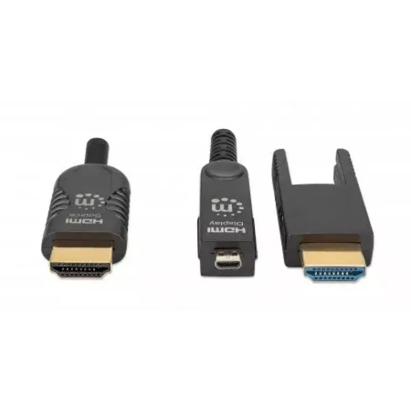 HDMI na Micro HDMI kábel Manhattan 30m 4K@60Hz aktívny pozlátený