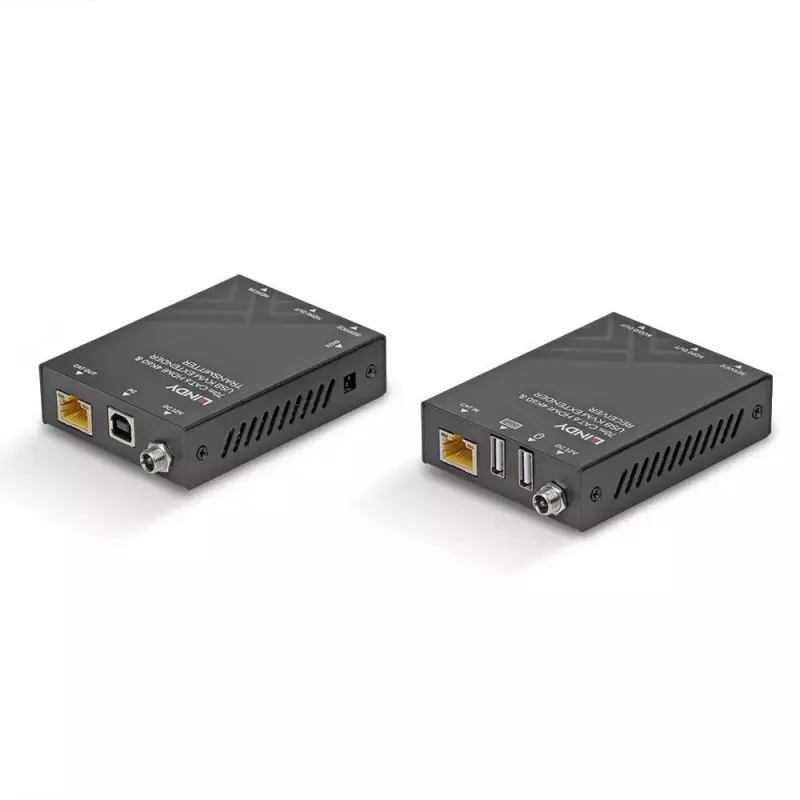Lindy 70m Cat.6 HDMI 4K60, USB a audio KVM extender