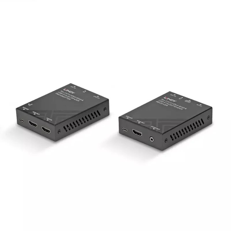 Lindy 70m Cat.6 HDMI 4K60, USB a audio KVM extender