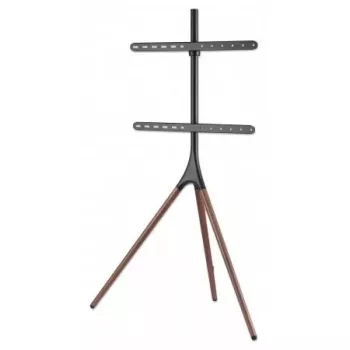 Prenosný TV stojan v štýle maliarskeho stojana, Manhattan, 1 obrazovka, 37–65 palcov, VESA 200x200 až 600x400 mm, max. 32 kg