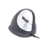 R-Go Tools ergonomická myš R-Go HE Break so softvérom na prestávky, veľká (veľkosť ruky ≥ 185 mm), pravácka, káblová, čierna