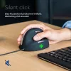 R-Go Tools ergonomická myš R-Go HE Break so softvérom na prestávky, veľká (veľkosť ruky ≥ 185 mm), pravácka, káblová, čierna