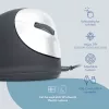 R-Go Tools ergonomická myš R-Go HE Break so softvérom na prestávky, veľká (veľkosť ruky ≥ 185 mm), pravácka, káblová, čierna