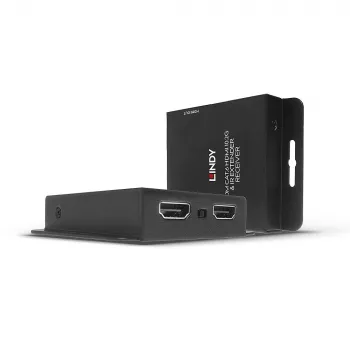 Lindy 70m Cat.6 HDMI 4K30 a IR extender s PoC a Loop Out