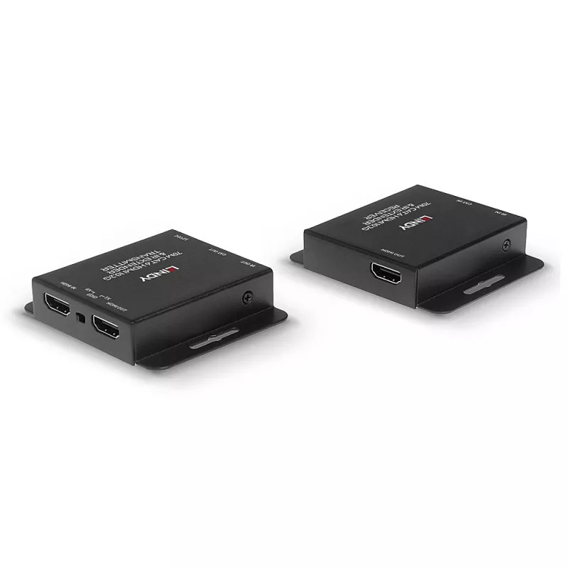 Lindy 70m Cat.6 HDMI 4K30 a IR extender s PoC a Loop Out
