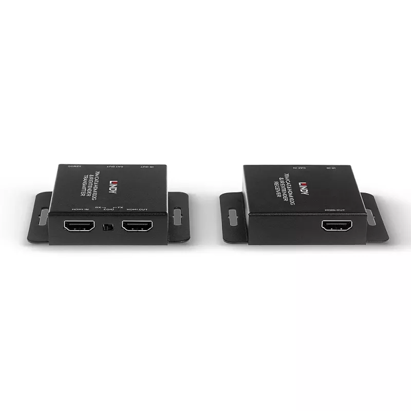 Lindy 70m Cat.6 HDMI 4K30 a IR extender s PoC a Loop Out