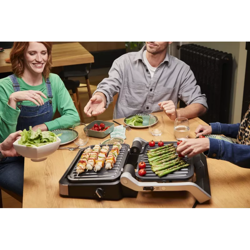 Kontaktný gril Tefal OptiGrill 4in1 GC774D nerez 2100W