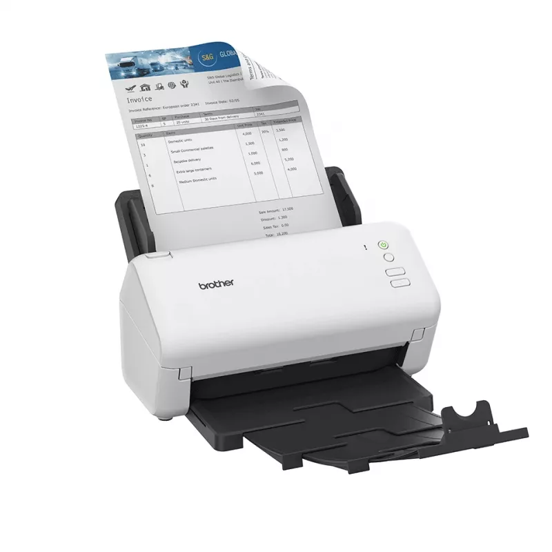 Brother ADS-4100 skener ADF skener 600 x 600 DPI A4 čierny, biely