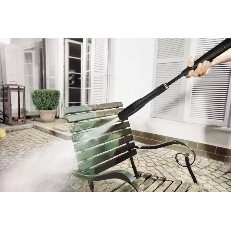 Kärcher K 5 BASIC 1.180-580.0 vysokotlakový čistič, stojaci, elektrický, 500 l/h, 2100 W, čierna/biela/žltá