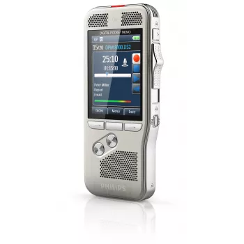 Philips DPM 8300 diktafón interná pamäť strieborná
