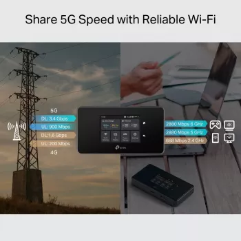 TP-Link M8550(EU) mobilné sieťové zariadenie mobilný sieťový router