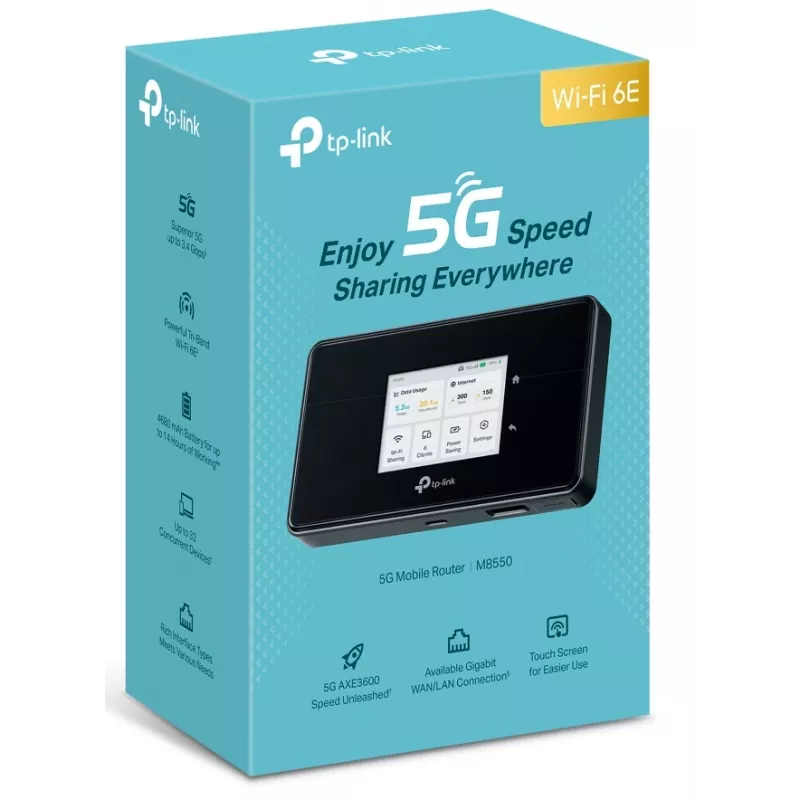 TP-Link M8550(EU) mobilné sieťové zariadenie mobilný sieťový router