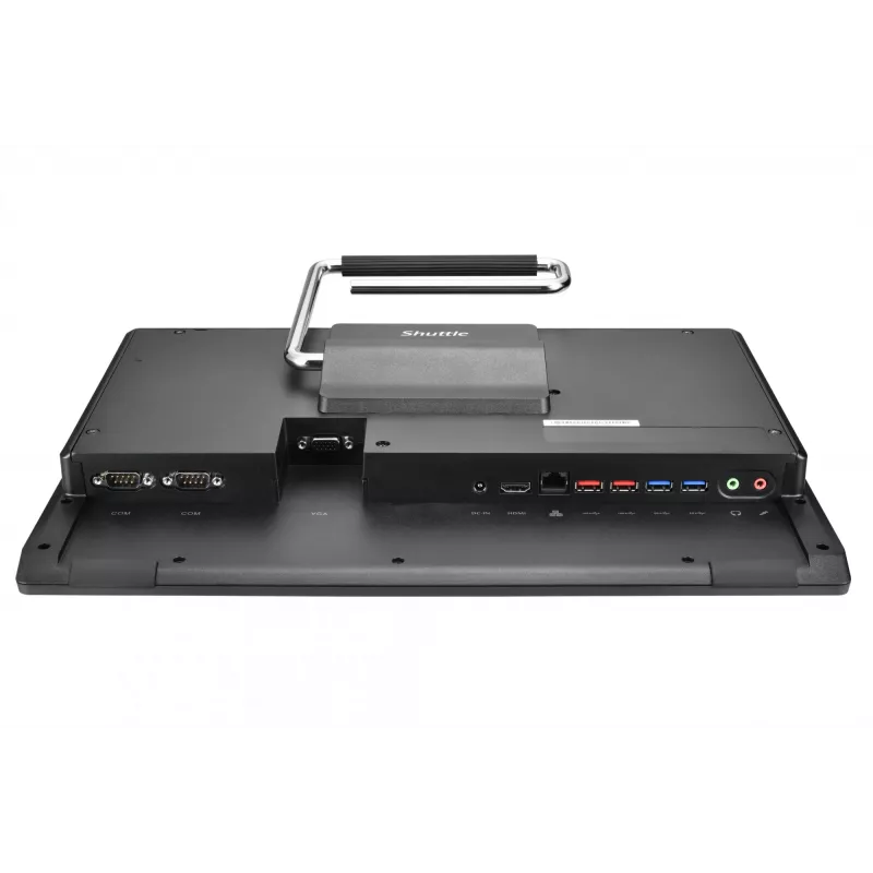 Shuttle All-In-One Barebone P55U3, 15,6 palcov multi-touch displej, Intel Core i3-1315U, WiFi, IP54, bez ventilátora, 24/7 nepretržitá prevádzka