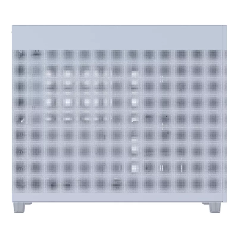 ASUS PRIME AP303 TG 90DC00V3-B39010 PC skriňa Midi Tower, ATX/Micro-ATX, tvrdené sklo, 2x USB 3.2, bez zdroja, biela